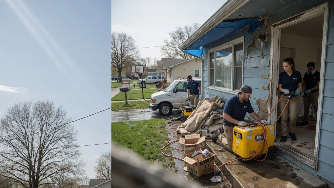 Basement Flood Cleanup in Knox, ND near me